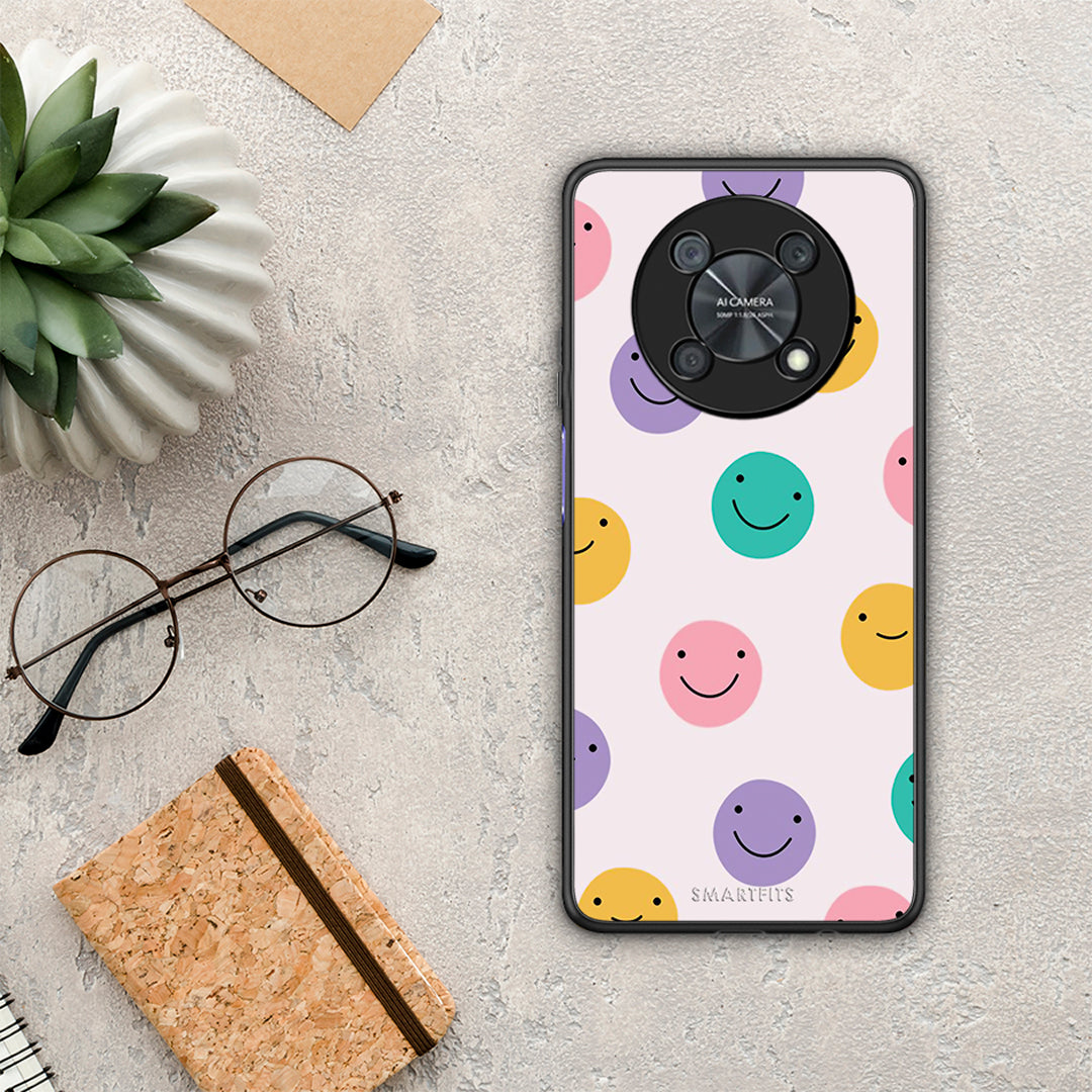 Smiley Faces - Huawei Nova Y90 θήκη