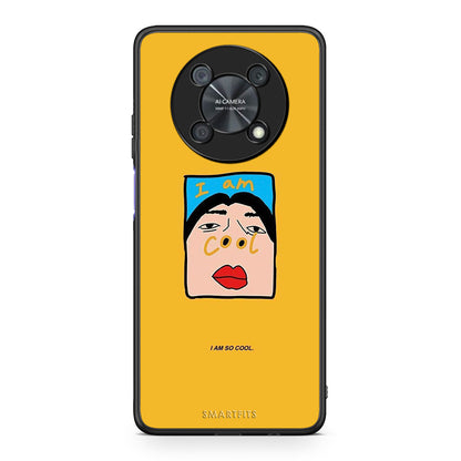 Huawei Nova Y90 So Cool Θήκη Αγίου Βαλεντίνου από τη Smartfits με σχέδιο στο πίσω μέρος και μαύρο περίβλημα | Smartphone case with colorful back and black bezels by Smartfits