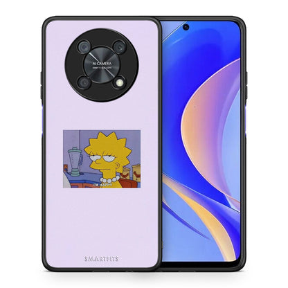 Θήκη Huawei Nova Y90 So Happy από τη Smartfits με σχέδιο στο πίσω μέρος και μαύρο περίβλημα | Huawei Nova Y90 So Happy case with colorful back and black bezels