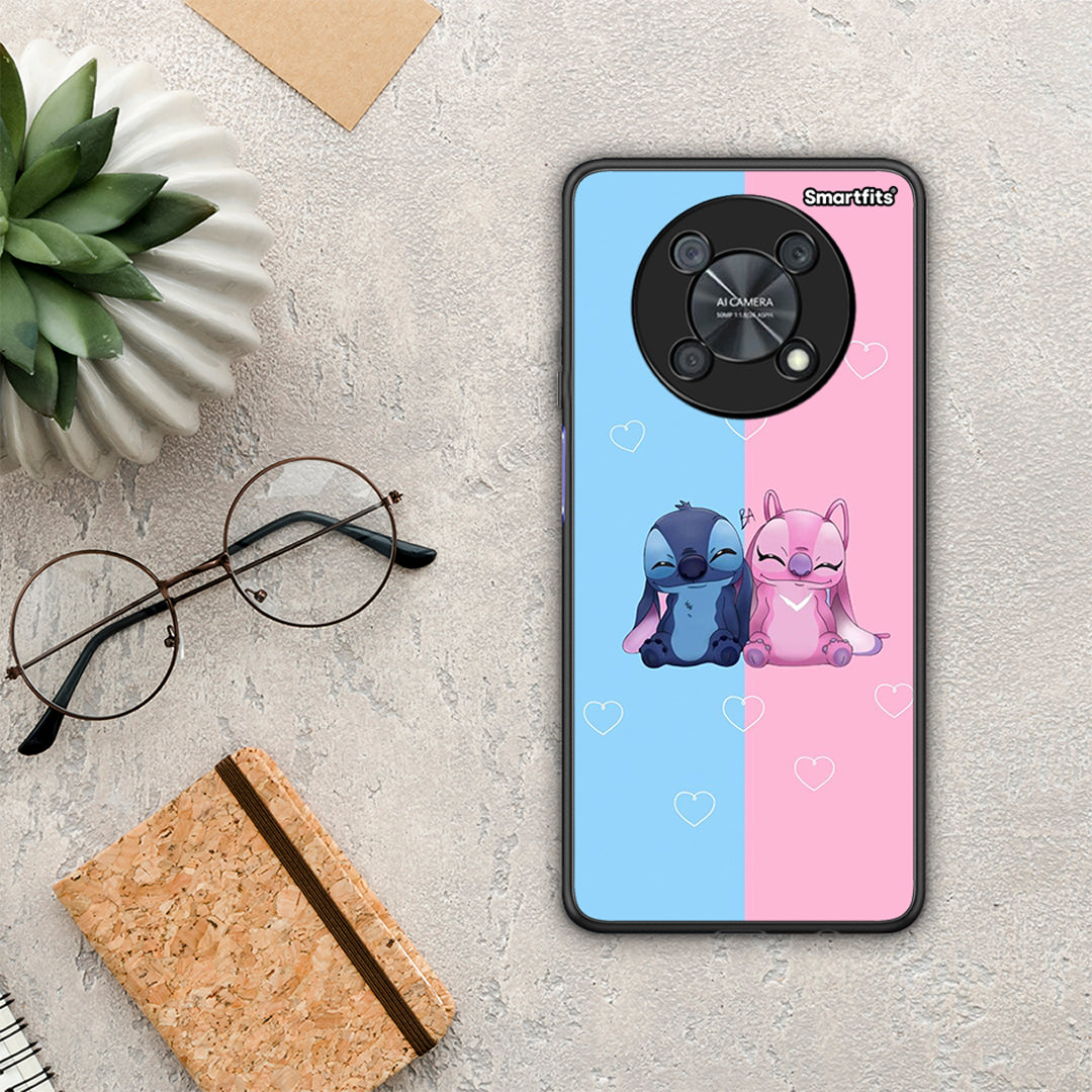 Stitch And Angel - Huawei Nova Y90 θήκη