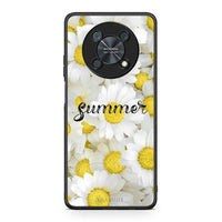 Thumbnail for Huawei Nova Y90 Summer Daisies Θήκη από τη Smartfits με σχέδιο στο πίσω μέρος και μαύρο περίβλημα | Smartphone case with colorful back and black bezels by Smartfits