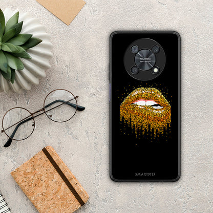 Valentine Golden - Huawei Nova Y90 θήκη