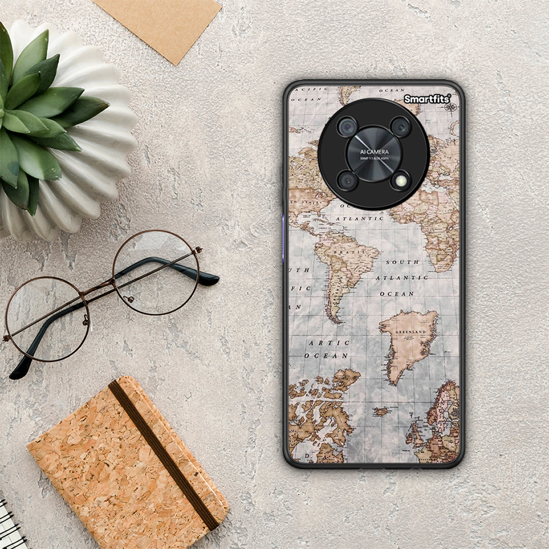 World Map - Huawei Nova Y90 θήκη