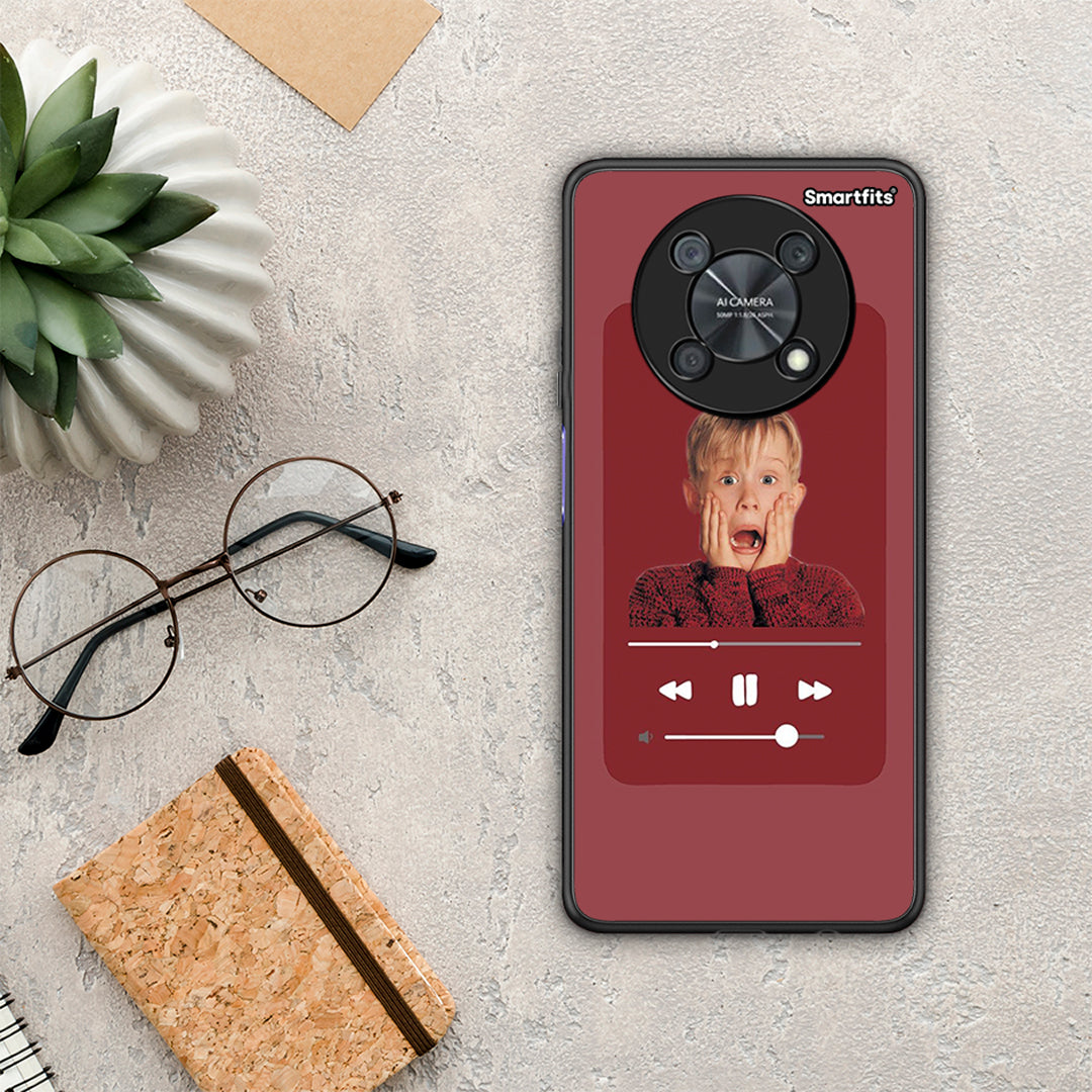 Xmas Alone Music - Huawei Nova Y90 θήκη