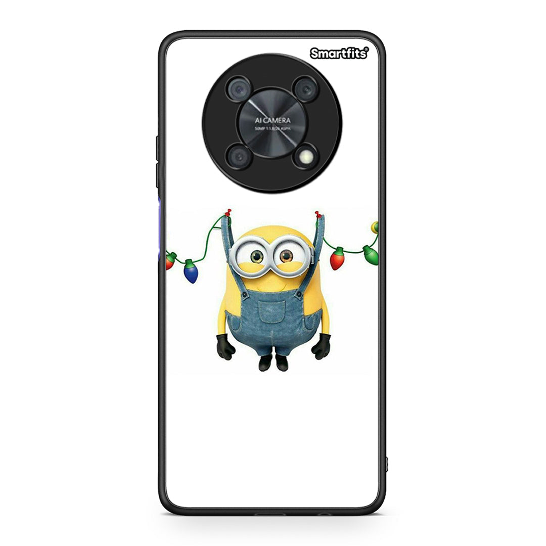 Xmas Minion Lights - Huawei Nova Y90 θήκη
