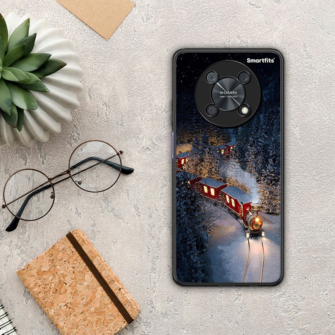 Xmas Train - Huawei Nova Y90 θήκη