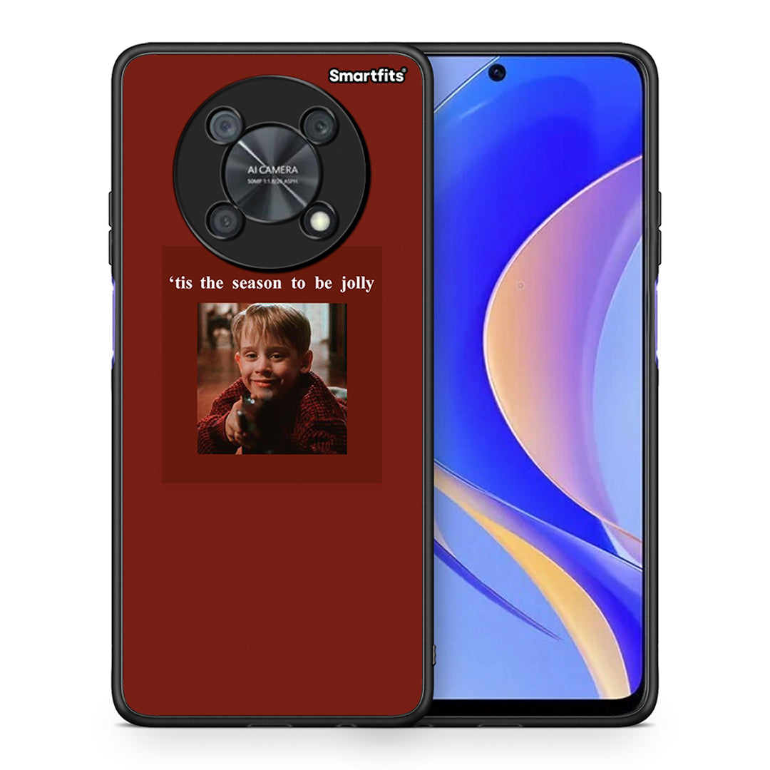 Θήκη Huawei Nova Y90 Xmas Ultimate Spirit από τη Smartfits με σχέδιο στο πίσω μέρος και μαύρο περίβλημα | Huawei Nova Y90 Xmas Ultimate Spirit case with colorful back and black bezels