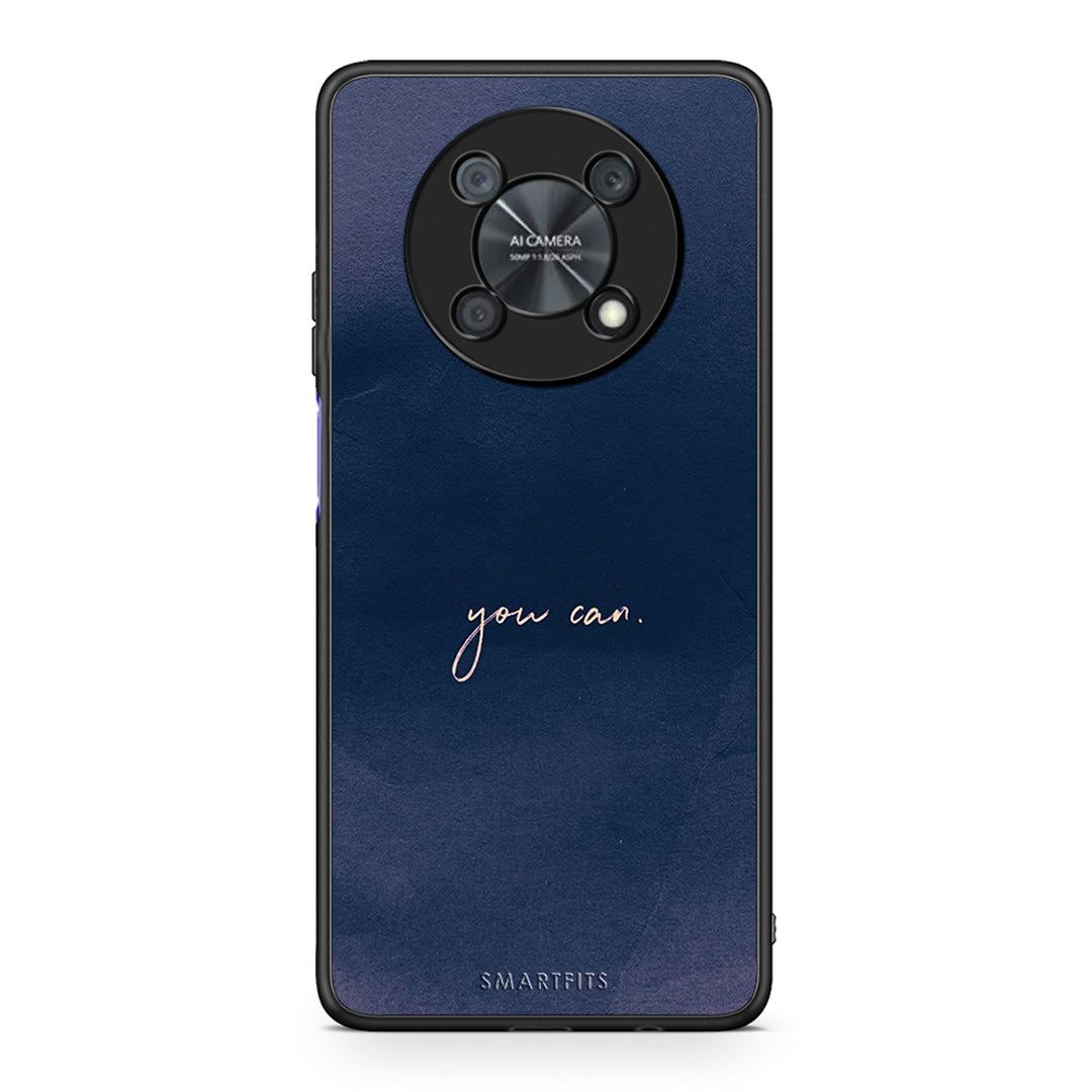 Huawei Nova Y90 You Can θήκη από τη Smartfits με σχέδιο στο πίσω μέρος και μαύρο περίβλημα | Smartphone case with colorful back and black bezels by Smartfits