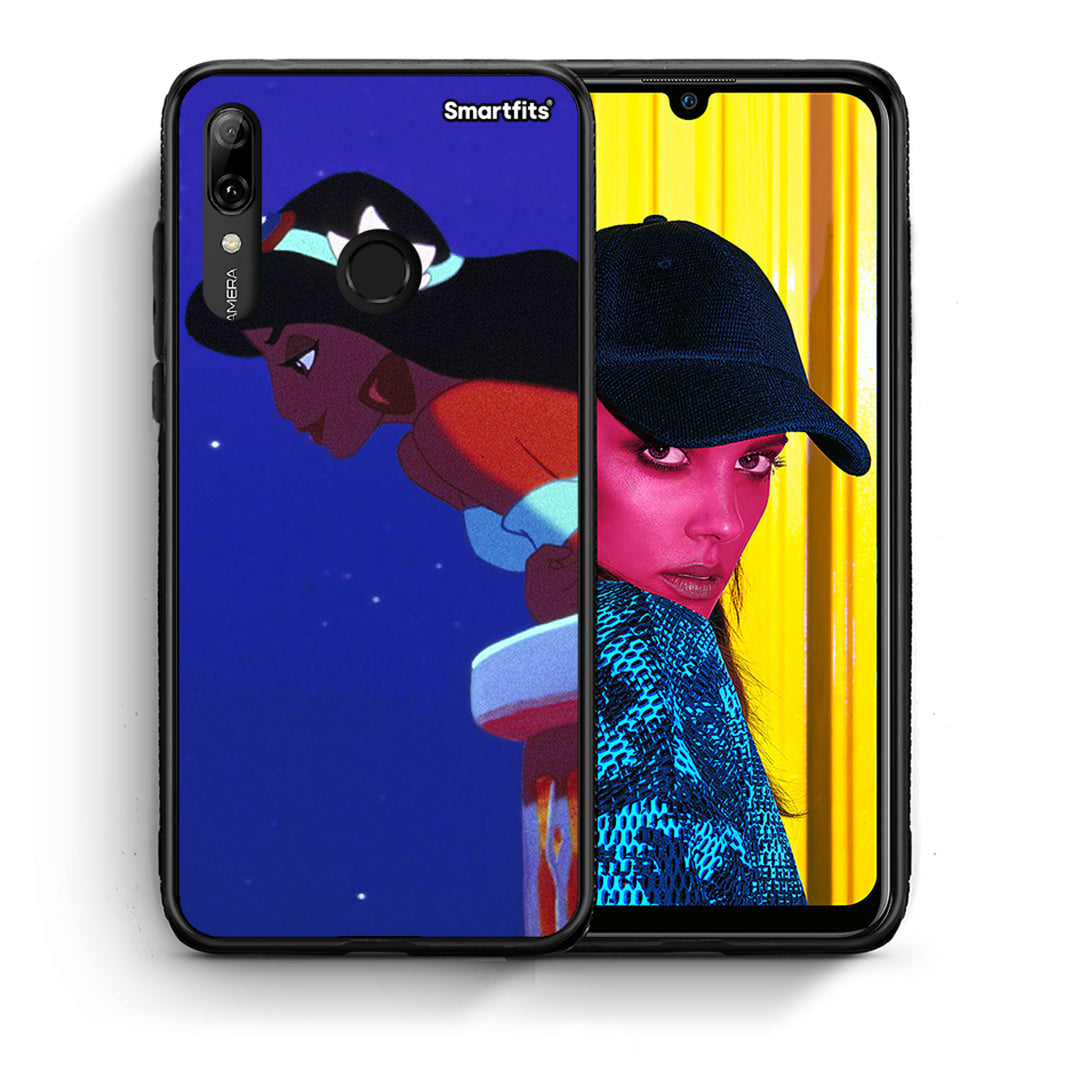 Θήκη Huawei P Smart 2019 Alladin And Jasmine Love 2 από τη Smartfits με σχέδιο στο πίσω μέρος και μαύρο περίβλημα | Huawei P Smart 2019 Alladin And Jasmine Love 2 case with colorful back and black bezels
