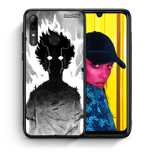 Θήκη Huawei P Smart 2019 Anime Boy από τη Smartfits με σχέδιο στο πίσω μέρος και μαύρο περίβλημα | Huawei P Smart 2019 Anime Boy case with colorful back and black bezels