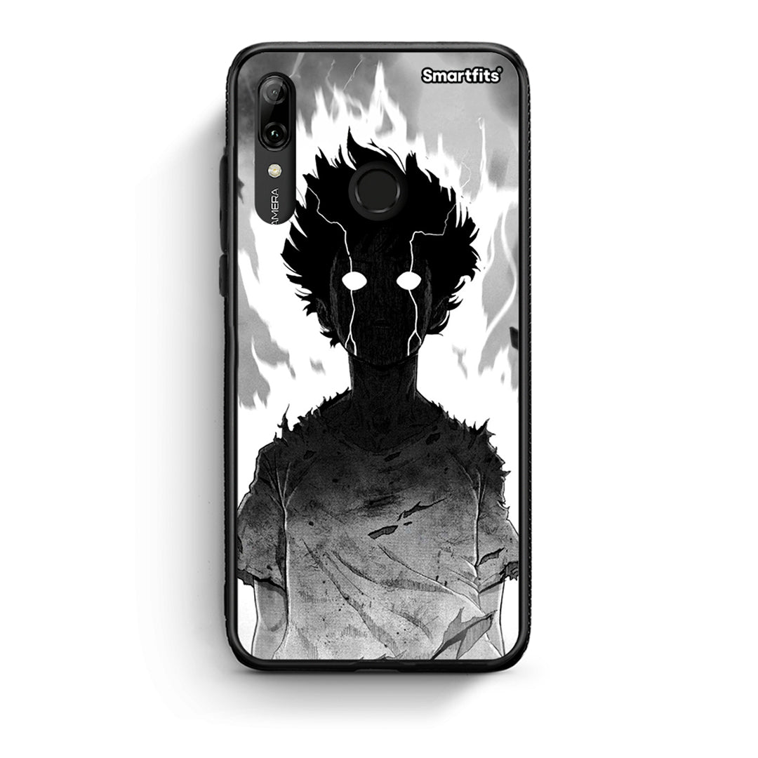 Huawei P Smart 2019 Anime Boy Θήκη από τη Smartfits με σχέδιο στο πίσω μέρος και μαύρο περίβλημα | Smartphone case with colorful back and black bezels by Smartfits