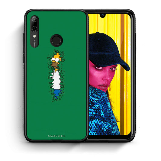 Θήκη Αγίου Βαλεντίνου Huawei P Smart 2019 Bush Man από τη Smartfits με σχέδιο στο πίσω μέρος και μαύρο περίβλημα | Huawei P Smart 2019 Bush Man case with colorful back and black bezels
