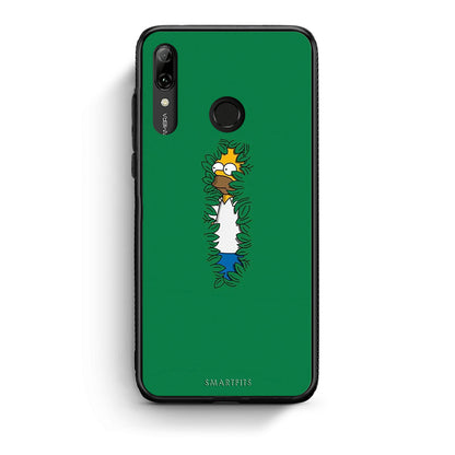Huawei P Smart 2019 Bush Man Θήκη Αγίου Βαλεντίνου από τη Smartfits με σχέδιο στο πίσω μέρος και μαύρο περίβλημα | Smartphone case with colorful back and black bezels by Smartfits