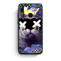 Thumbnail for Huawei P Smart 2019 Cat Collage θήκη από τη Smartfits με σχέδιο στο πίσω μέρος και μαύρο περίβλημα | Smartphone case with colorful back and black bezels by Smartfits