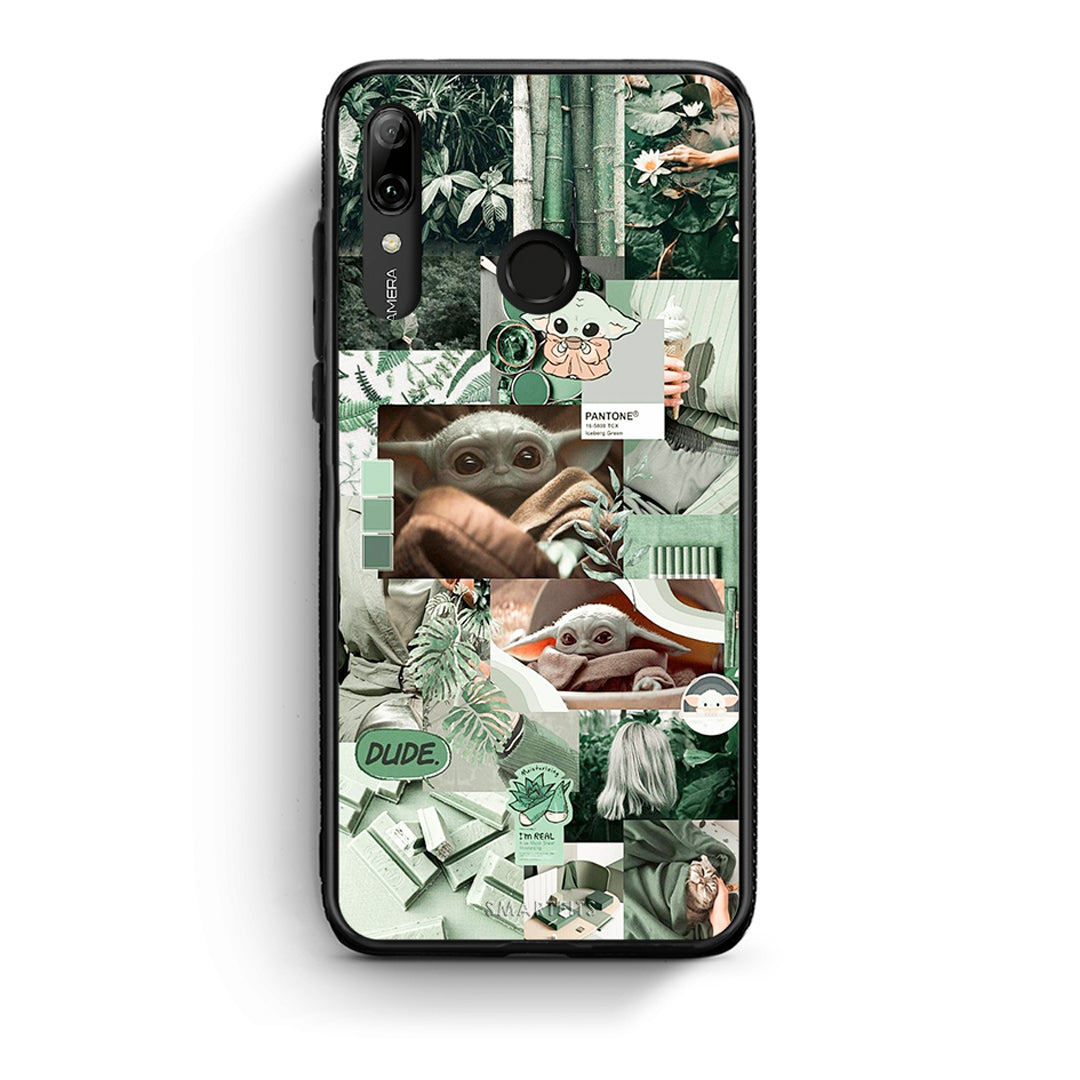 Huawei P Smart 2019 Collage Dude Θήκη Αγίου Βαλεντίνου από τη Smartfits με σχέδιο στο πίσω μέρος και μαύρο περίβλημα | Smartphone case with colorful back and black bezels by Smartfits