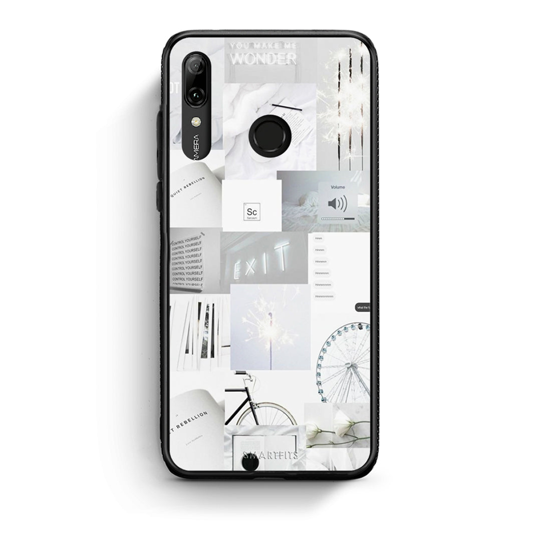 Huawei P Smart 2019 Collage Make Me Wonder Θήκη Αγίου Βαλεντίνου από τη Smartfits με σχέδιο στο πίσω μέρος και μαύρο περίβλημα | Smartphone case with colorful back and black bezels by Smartfits