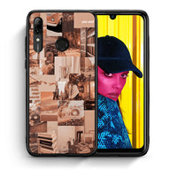Thumbnail for Θήκη Αγίου Βαλεντίνου Huawei P Smart 2019 Collage You Can από τη Smartfits με σχέδιο στο πίσω μέρος και μαύρο περίβλημα | Huawei P Smart 2019 Collage You Can case with colorful back and black bezels
