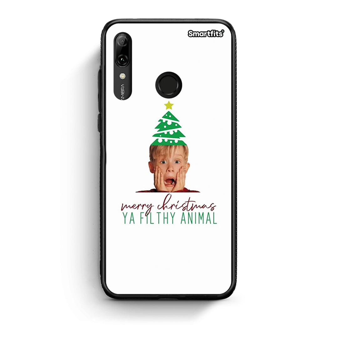 Huawei P Smart 2019 Filthy Animal θήκη από τη Smartfits με σχέδιο στο πίσω μέρος και μαύρο περίβλημα | Smartphone case with colorful back and black bezels by Smartfits