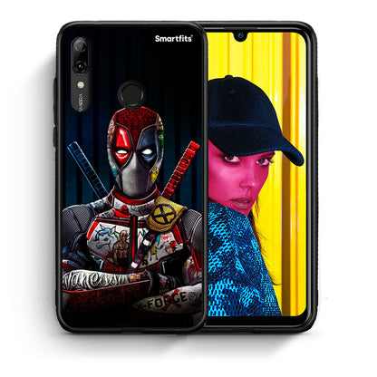 Θήκη Huawei P Smart 2019 Funny Guy από τη Smartfits με σχέδιο στο πίσω μέρος και μαύρο περίβλημα | Huawei P Smart 2019 Funny Guy case with colorful back and black bezels