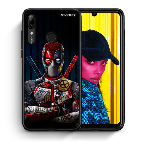 Θήκη Huawei P Smart 2019 Funny Guy από τη Smartfits με σχέδιο στο πίσω μέρος και μαύρο περίβλημα | Huawei P Smart 2019 Funny Guy case with colorful back and black bezels