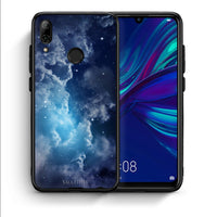 Thumbnail for Θήκη Huawei P Smart 2019 Blue Sky Galaxy από τη Smartfits με σχέδιο στο πίσω μέρος και μαύρο περίβλημα | Huawei P Smart 2019 Blue Sky Galaxy case with colorful back and black bezels