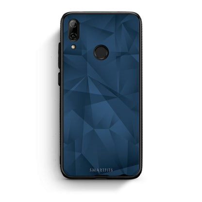 39 - Huawei P Smart 2019  Blue Abstract Geometric case, cover, bumper