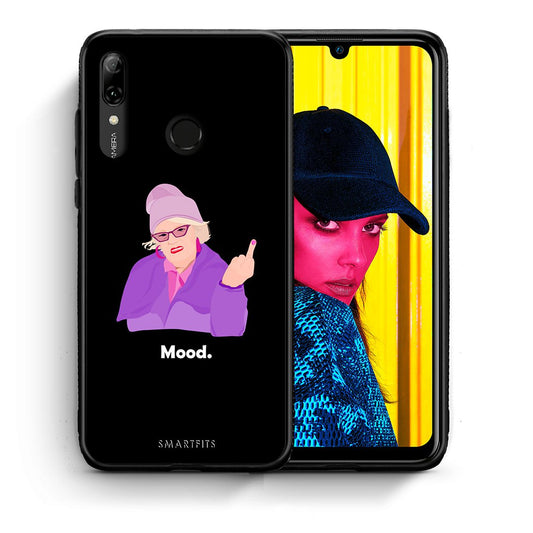 Θήκη Huawei P Smart 2019 Grandma Mood Black από τη Smartfits με σχέδιο στο πίσω μέρος και μαύρο περίβλημα | Huawei P Smart 2019 Grandma Mood Black case with colorful back and black bezels