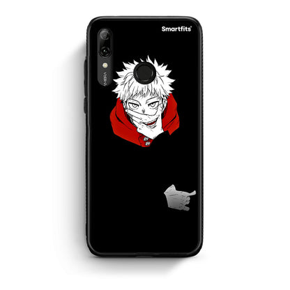 Huawei P Smart 2019 Itadori Anime θήκη από τη Smartfits με σχέδιο στο πίσω μέρος και μαύρο περίβλημα | Smartphone case with colorful back and black bezels by Smartfits