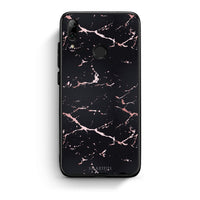 Thumbnail for 4 - Huawei P Smart 2019  Black Rosegold Marble case, cover, bumper