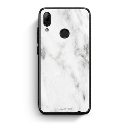 2 - Huawei P Smart 2019  White marble case, cover, bumper