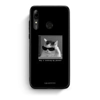 Thumbnail for Huawei P Smart 2019 Meme Cat θήκη από τη Smartfits με σχέδιο στο πίσω μέρος και μαύρο περίβλημα | Smartphone case with colorful back and black bezels by Smartfits