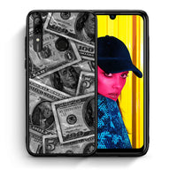 Thumbnail for Θήκη Huawei P Smart 2019 Money Dollars από τη Smartfits με σχέδιο στο πίσω μέρος και μαύρο περίβλημα | Huawei P Smart 2019 Money Dollars case with colorful back and black bezels