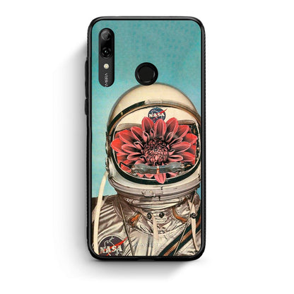 Huawei P Smart 2019 Nasa Bloom θήκη από τη Smartfits με σχέδιο στο πίσω μέρος και μαύρο περίβλημα | Smartphone case with colorful back and black bezels by Smartfits
