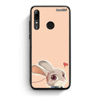 Thumbnail for Huawei P Smart 2019 Nick Wilde And Judy Hopps Love 2 θήκη από τη Smartfits με σχέδιο στο πίσω μέρος και μαύρο περίβλημα | Smartphone case with colorful back and black bezels by Smartfits
