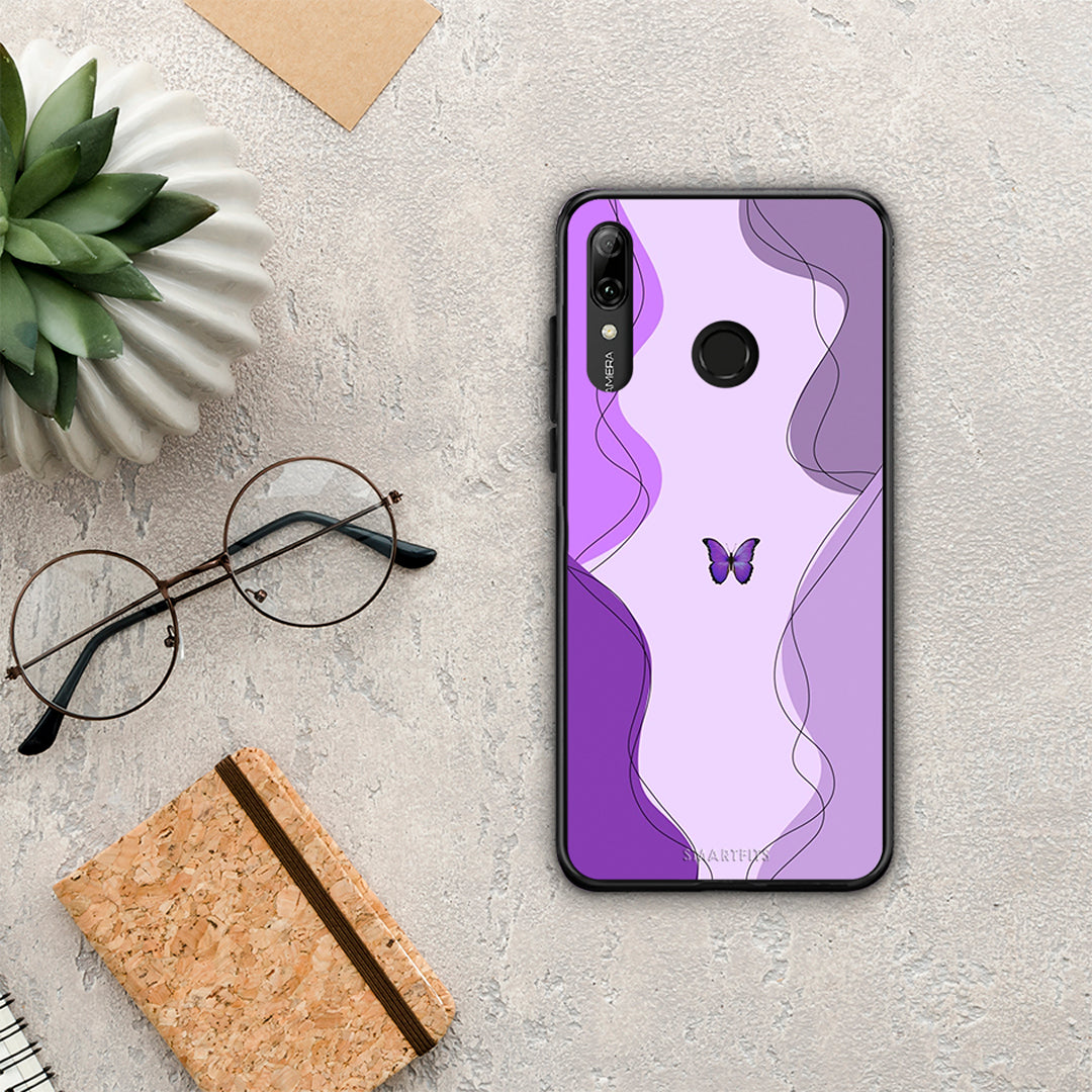 Purple Mariposa - Huawei P Smart 2019 / P Smart+ / Nova 3i θήκη