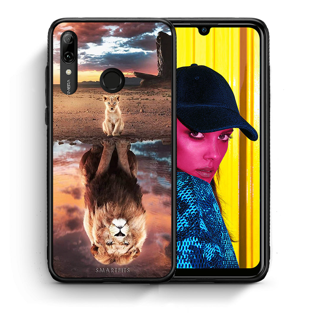 Θήκη Αγίου Βαλεντίνου Huawei P Smart 2019 Sunset Dreams από τη Smartfits με σχέδιο στο πίσω μέρος και μαύρο περίβλημα | Huawei P Smart 2019 Sunset Dreams case with colorful back and black bezels