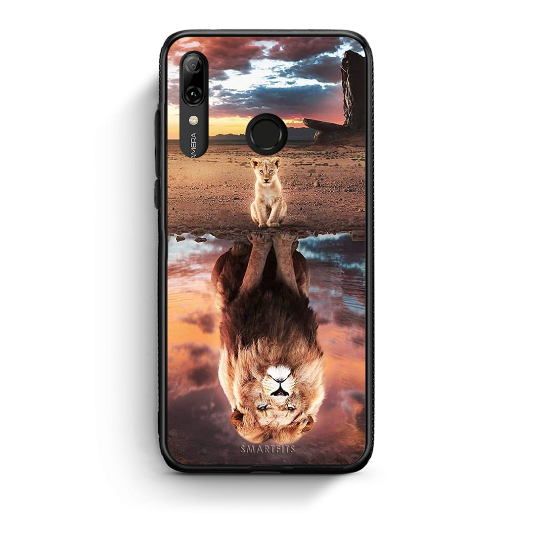 Huawei P Smart 2019 Sunset Dreams Θήκη Αγίου Βαλεντίνου από τη Smartfits με σχέδιο στο πίσω μέρος και μαύρο περίβλημα | Smartphone case with colorful back and black bezels by Smartfits