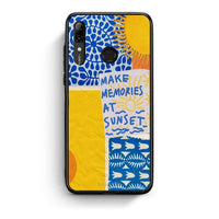 Thumbnail for Huawei P Smart 2019 Sunset Memories Θήκη από τη Smartfits με σχέδιο στο πίσω μέρος και μαύρο περίβλημα | Smartphone case with colorful back and black bezels by Smartfits