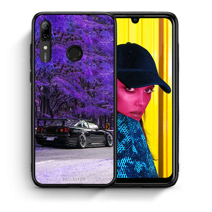 Θήκη Αγίου Βαλεντίνου Huawei P Smart 2019 Super Car από τη Smartfits με σχέδιο στο πίσω μέρος και μαύρο περίβλημα | Huawei P Smart 2019 Super Car case with colorful back and black bezels