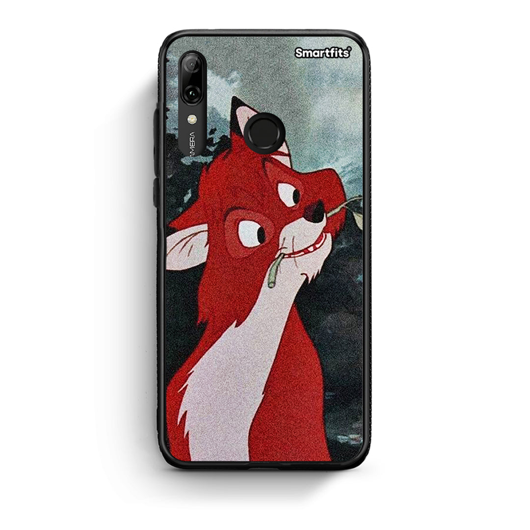 Huawei P Smart 2019 Tod And Vixey Love 1 θήκη από τη Smartfits με σχέδιο στο πίσω μέρος και μαύρο περίβλημα | Smartphone case with colorful back and black bezels by Smartfits