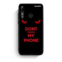 Thumbnail for Huawei P Smart 2019 Touch My Phone Θήκη από τη Smartfits με σχέδιο στο πίσω μέρος και μαύρο περίβλημα | Smartphone case with colorful back and black bezels by Smartfits