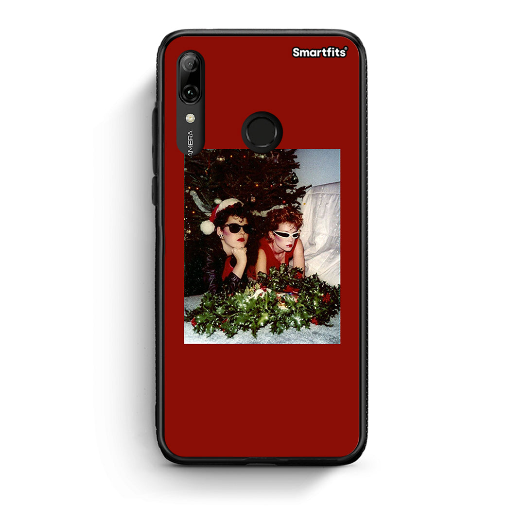 Huawei P Smart 2019 Waiting For Xmas θήκη από τη Smartfits με σχέδιο στο πίσω μέρος και μαύρο περίβλημα | Smartphone case with colorful back and black bezels by Smartfits