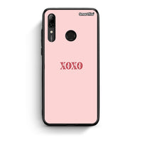 Thumbnail for Huawei P Smart 2019 XOXO Love θήκη από τη Smartfits με σχέδιο στο πίσω μέρος και μαύρο περίβλημα | Smartphone case with colorful back and black bezels by Smartfits