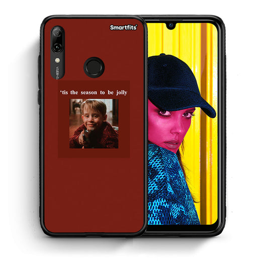 Θήκη Huawei P Smart 2019 Xmas Ultimate Spirit από τη Smartfits με σχέδιο στο πίσω μέρος και μαύρο περίβλημα | Huawei P Smart 2019 Xmas Ultimate Spirit case with colorful back and black bezels