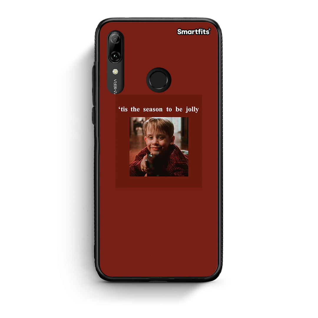 Huawei P Smart 2019 Xmas Ultimate Spirit θήκη από τη Smartfits με σχέδιο στο πίσω μέρος και μαύρο περίβλημα | Smartphone case with colorful back and black bezels by Smartfits
