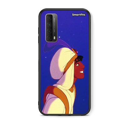 Θήκη Huawei P Smart 2021 Alladin And Jasmine Love 1 από τη Smartfits με σχέδιο στο πίσω μέρος και μαύρο περίβλημα | Huawei P Smart 2021 Alladin And Jasmine Love 1 case with colorful back and black bezels