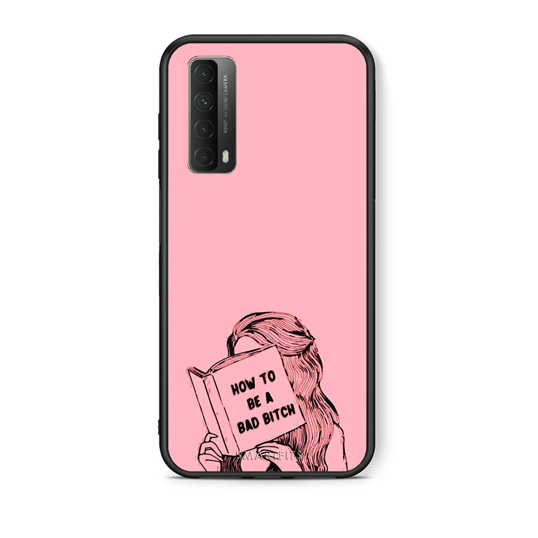 Θήκη Huawei P Smart 2021 Bad Bitch από τη Smartfits με σχέδιο στο πίσω μέρος και μαύρο περίβλημα | Huawei P Smart 2021 Bad Bitch case with colorful back and black bezels