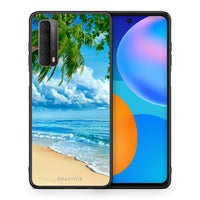 Thumbnail for Θήκη Huawei P Smart 2021 Beautiful Beach από τη Smartfits με σχέδιο στο πίσω μέρος και μαύρο περίβλημα | Huawei P Smart 2021 Beautiful Beach case with colorful back and black bezels