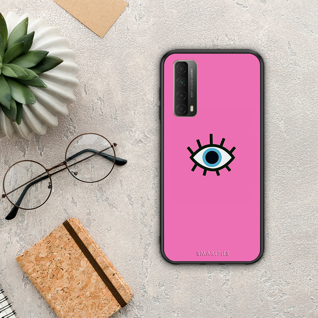 Blue Eye Pink - Huawei P Smart 2021 θήκη
