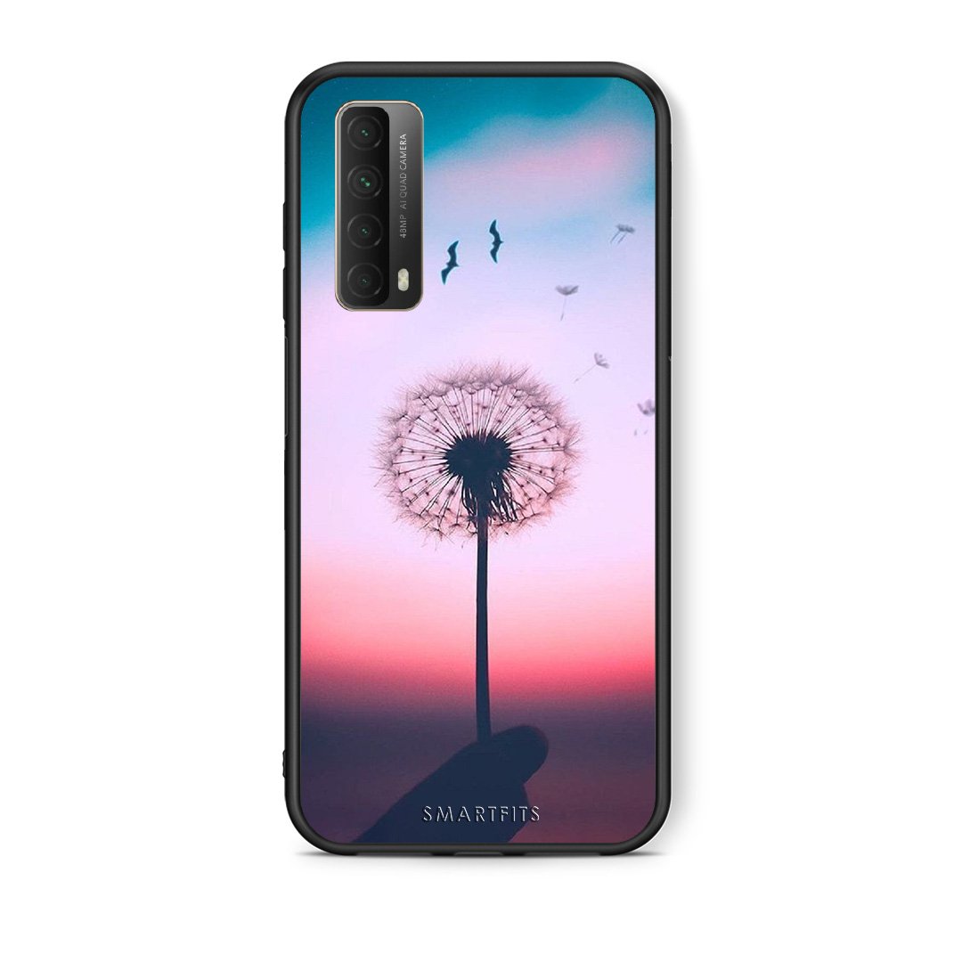 Θήκη Huawei P Smart 2021 Wish Boho από τη Smartfits με σχέδιο στο πίσω μέρος και μαύρο περίβλημα | Huawei P Smart 2021 Wish Boho case with colorful back and black bezels